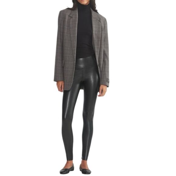 Aritzia Wilfred Free Daria Faux Vegan Leather Skinny Pants Size Medium 📦 - Picture 10 of 10